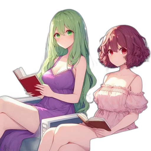 dress, furniture, crown, anime transparent PNG cut-out