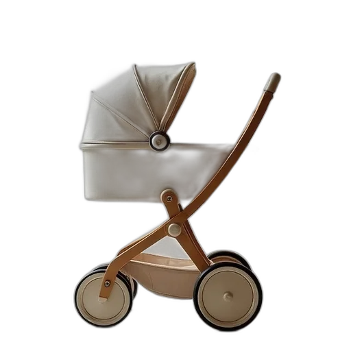 furniture, 3d render, stokke, stroller transparent PNG cut-out