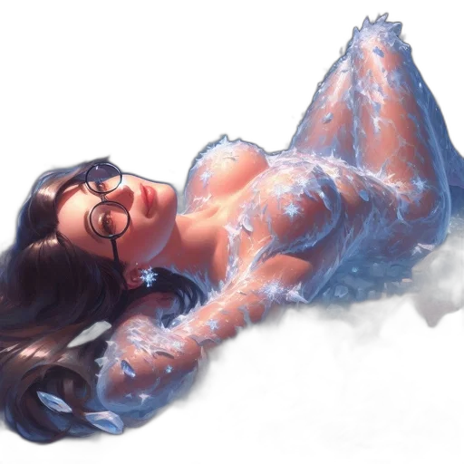 dress, concept art, fantasy art, comic book art transparent PNG cut-out