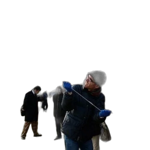 staff, umbrella, jacket, weapon transparent PNG cut-out