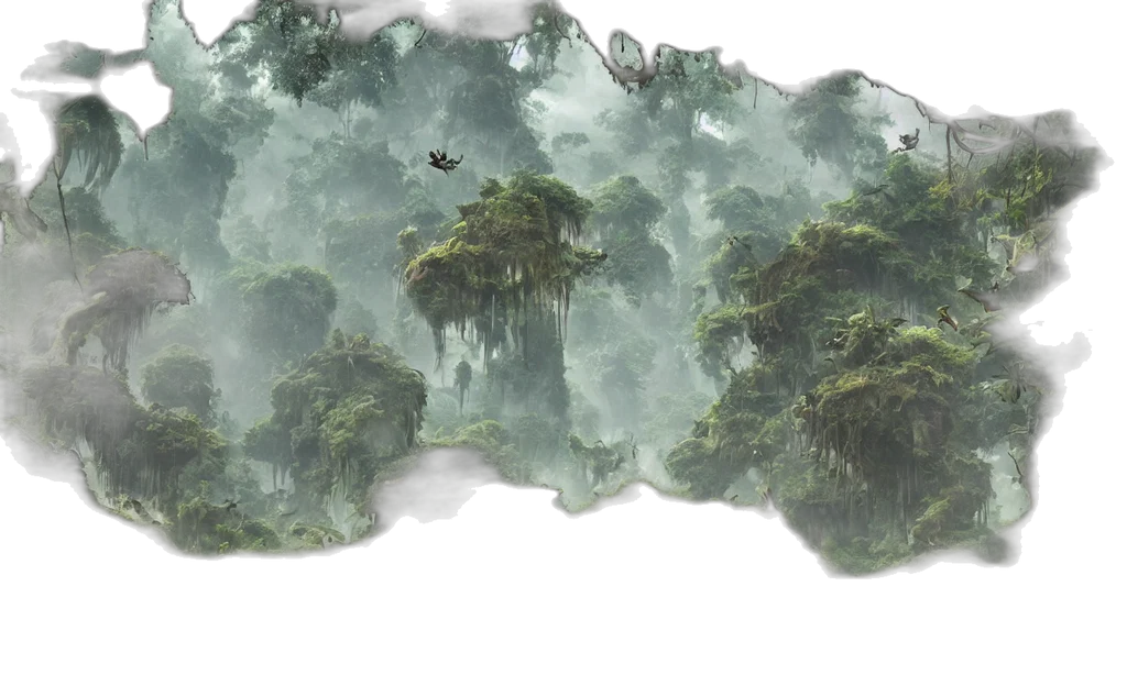 tree, dragon, creature, mask transparent PNG cut-out