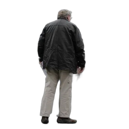 jacket, staff, umbrella, creature transparent PNG cut-out