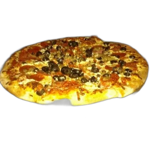 food, 3d render, photorealistic, pizza transparent PNG cut-out
