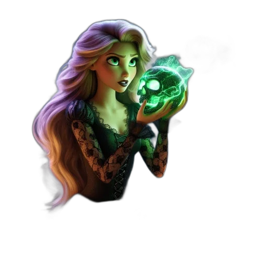 jewelry, staff, mask, fantasy art transparent PNG cut-out