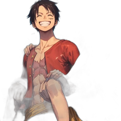 concept art, anime, fantasy art, watercolor transparent PNG cut-out