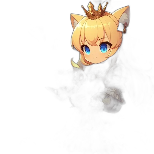 dragon, staff, crown, weapon transparent PNG cut-out
