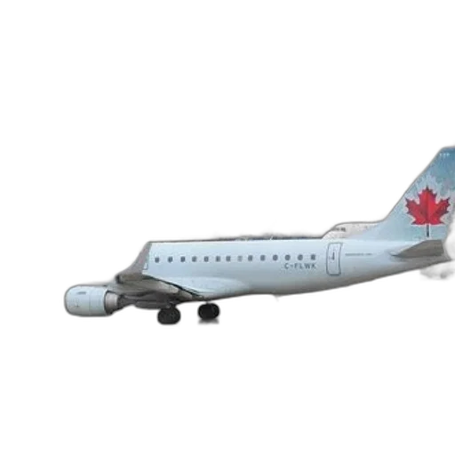 air, canada, airplane, parked transparent PNG cut-out