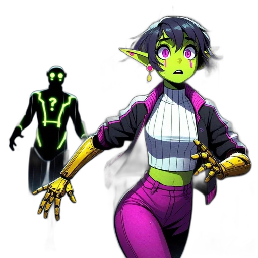staff, jacket, concept art, comic book art transparent PNG cut-out