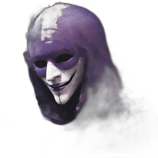 mask, face, robot, creature transparent PNG cut-out