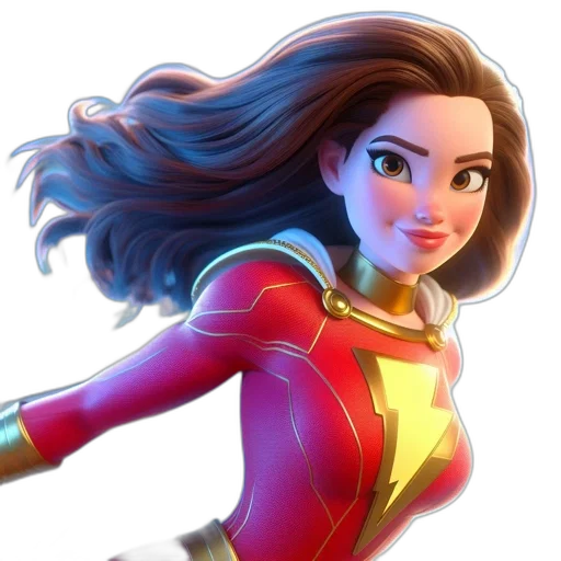 3d render, comic book art, concept art, cartoon transparent PNG cut-out