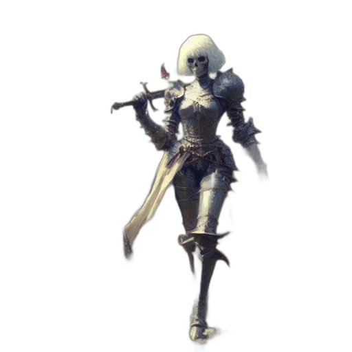 sword, weapon, staff, robot transparent PNG cut-out