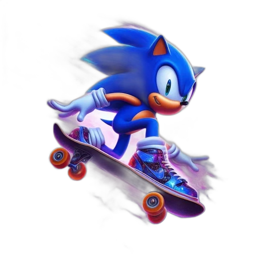 concept art, 3d render, vaporwave, pixel art transparent PNG cut-out