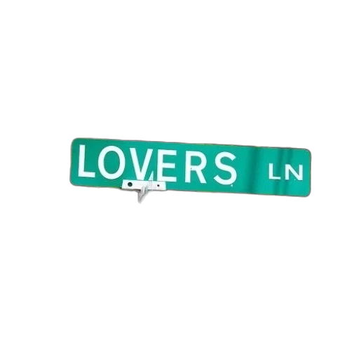 green, street, sign, reading transparent PNG cut-out