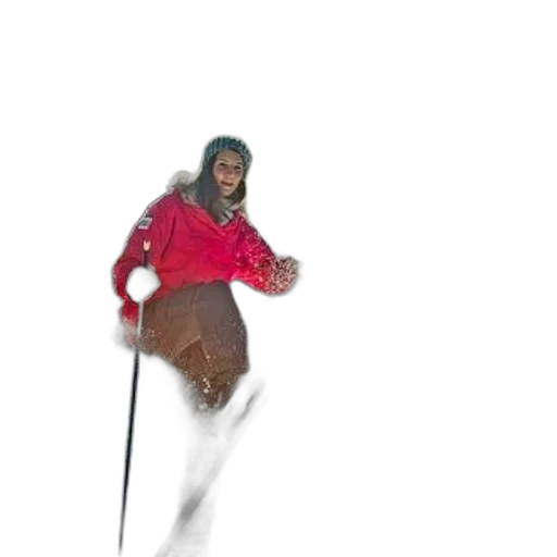 staff, jacket, umbrella, creature transparent PNG cut-out