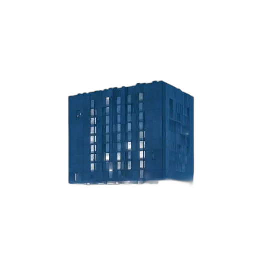 building, furniture, robot, 3d render transparent PNG cut-out