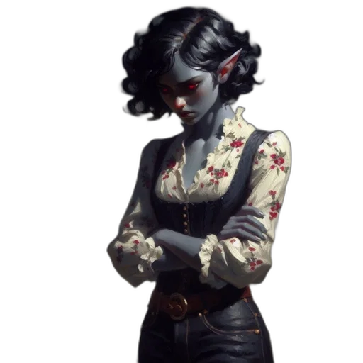 jacket, dress, staff, mask transparent PNG cut-out