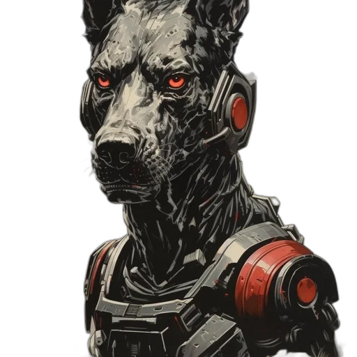 robot, mask, staff, face transparent PNG cut-out