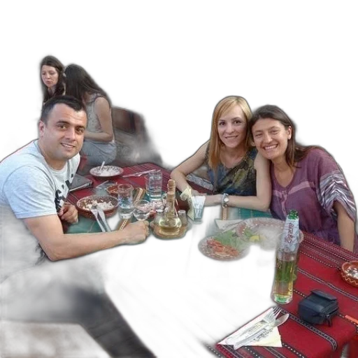 staff, food, photorealistic, 3d render transparent PNG cut-out