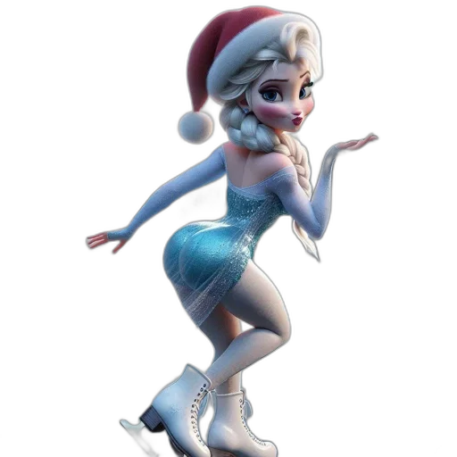 dress, 3d render, concept art, cartoon transparent PNG cut-out