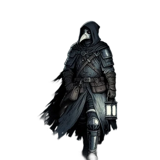 staff, mask, sword, jacket transparent PNG cut-out