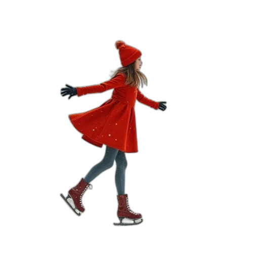 dress, jacket, hat, shoes transparent PNG cut-out