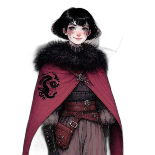 staff, mask, sword, dragon transparent PNG cut-out