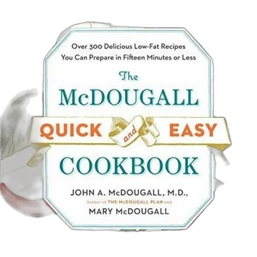 mcdougall, quick, easy, cookbook transparent PNG cut-out