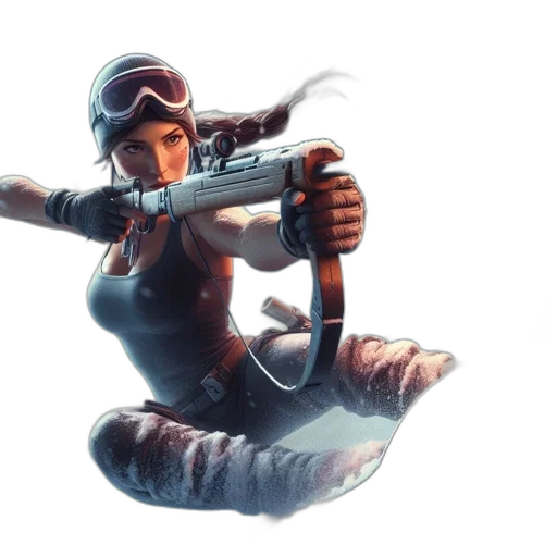 weapon, staff, concept art, cyberpunk transparent PNG cut-out