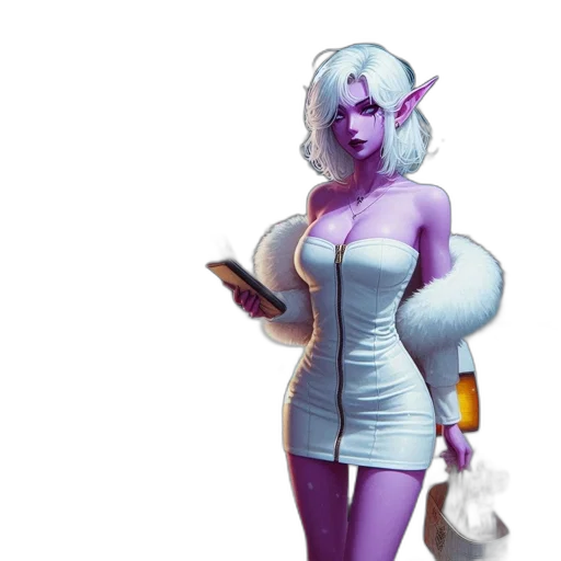 staff, dress, concept art, fantasy art transparent PNG cut-out