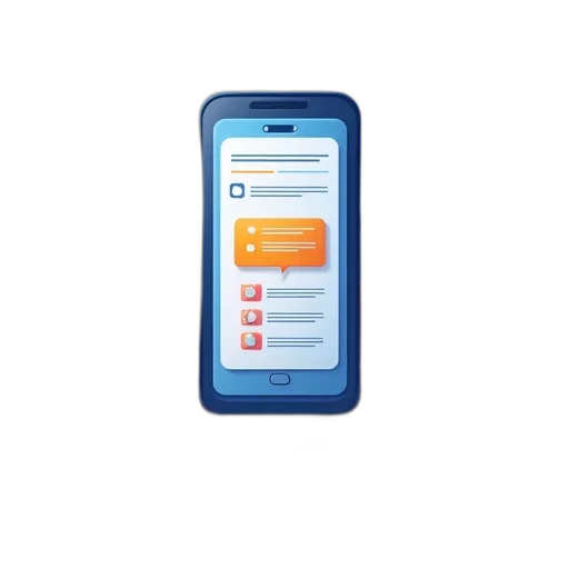 blue, mobile, web, usability transparent PNG cut-out