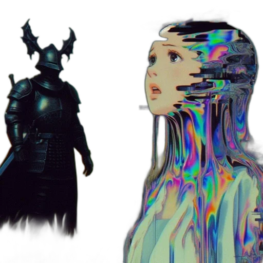 mask, creature, concept art, fantasy art transparent PNG cut-out