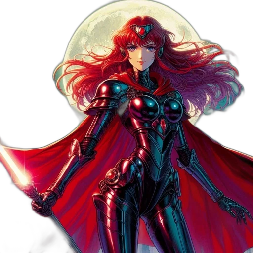 comic book art, concept art, fantasy art, anime transparent PNG cut-out