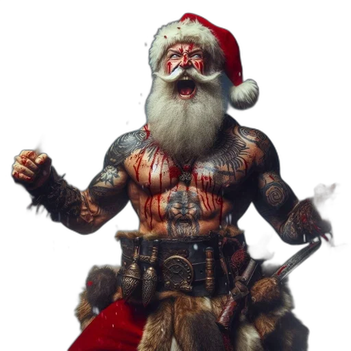 concept art, fantasy art, 3d render, bloody transparent PNG cut-out