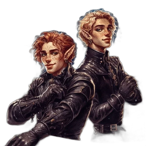 jacket, staff, concept art, fantasy art transparent PNG cut-out