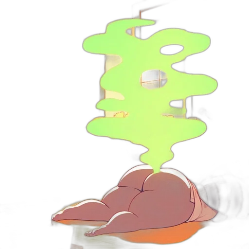 creature, hat, staff, food transparent PNG cut-out