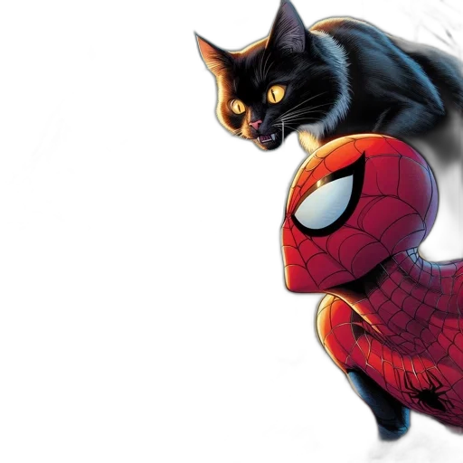 comic book art, concept art, image, features transparent PNG cut-out