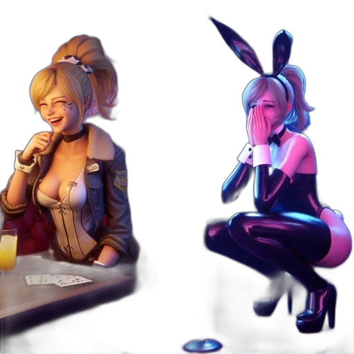 concept art, cyberpunk, 3d render, pixel art transparent PNG cut-out
