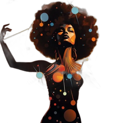 dress, hair, concept art, comic book art transparent PNG cut-out