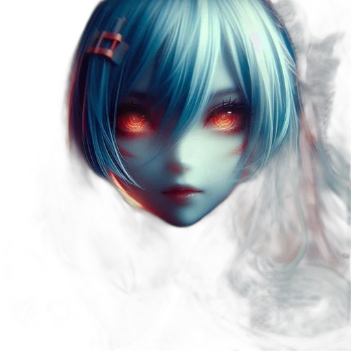 face, mask, robot, creature transparent PNG cut-out