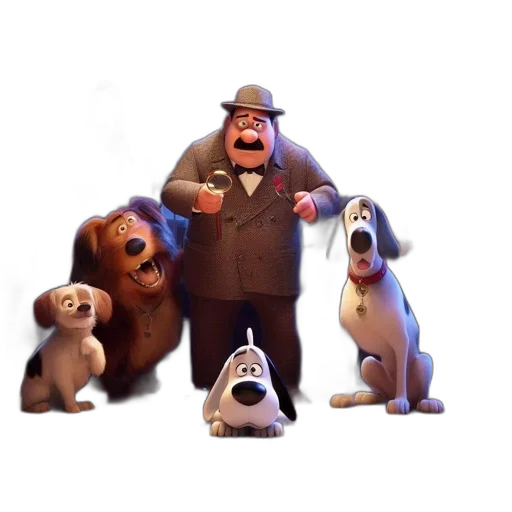 staff, animal, hat, concept art transparent PNG cut-out