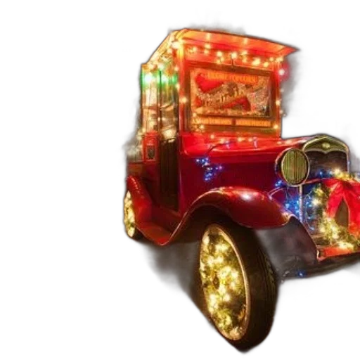 car, 3d render, photorealistic, vintage transparent PNG cut-out