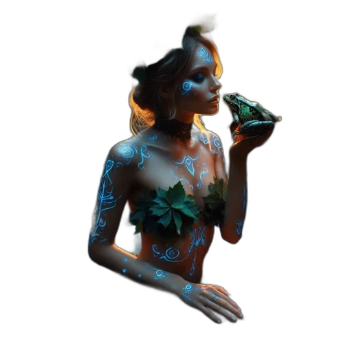 bottle, jewelry, mask, staff transparent PNG cut-out