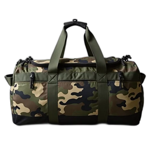 north, face, duffel, bag transparent PNG cut-out