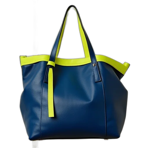 blue, neon, large, leather transparent PNG cut-out