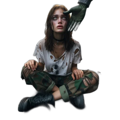 weapon, face, robot, creature transparent PNG cut-out