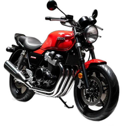photorealistic, 3d render, honda, cb250r transparent PNG cut-out