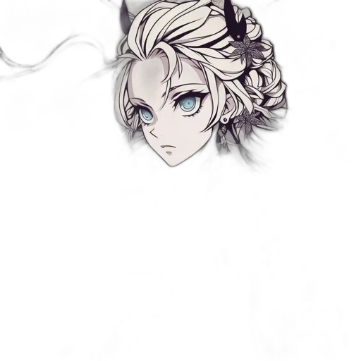 staff, crown, face, hair transparent PNG cut-out