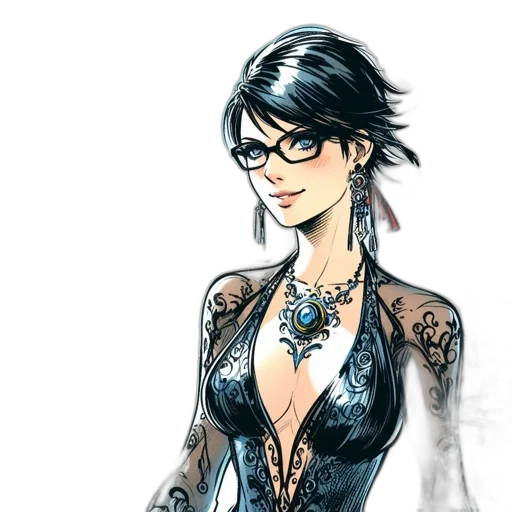 dress, jewelry, concept art, fantasy art transparent PNG cut-out