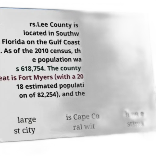 lee, county, located, southw transparent PNG cut-out