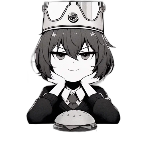 hat, food, crown, robot transparent PNG cut-out